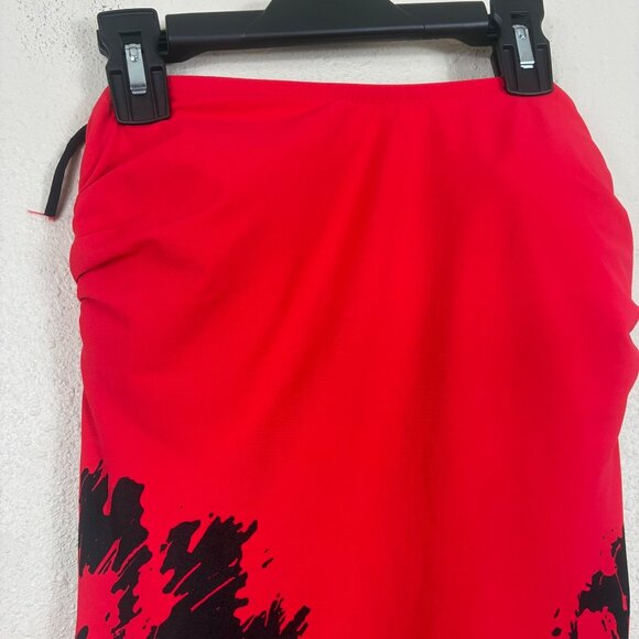 VTG Diva Studio Bandeau Straight Top One Piece Bathing Suit Sz 14 - Picture 3 of 10